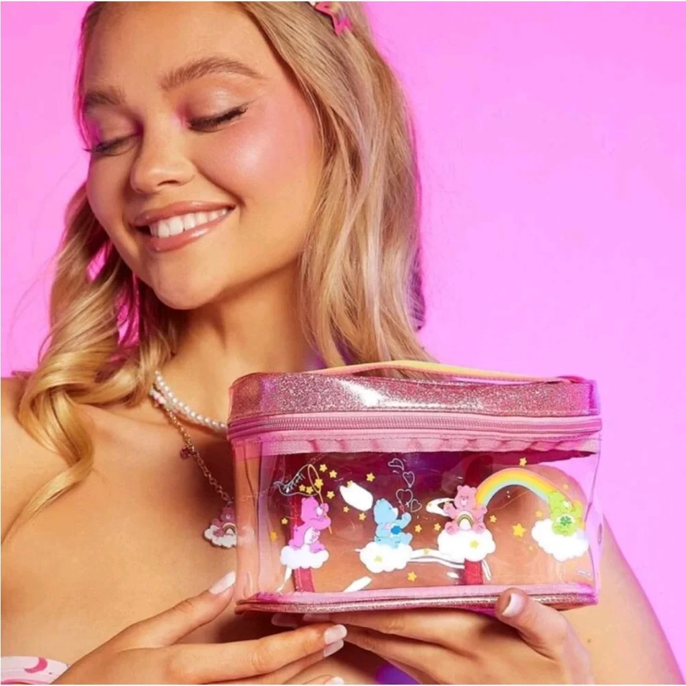 Care Bears Glitter Makeup Bag, Care Bears Makeup Bag - Picture 2 of 13